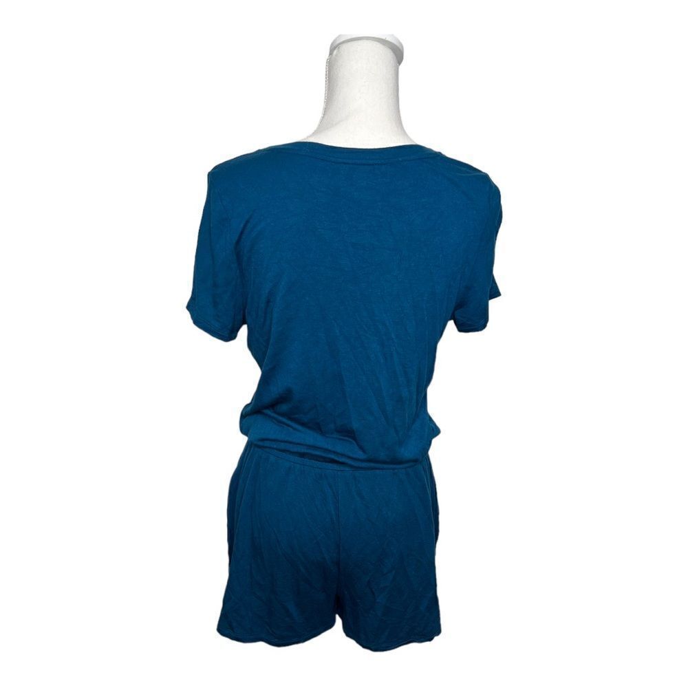 DAILY RITUAL Blue Romper. Size medium. - Picture 6 of 8